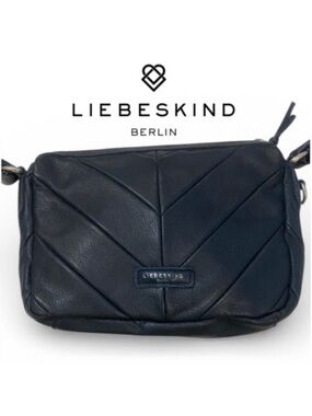 Liebeskind Berlin Bag Juliette Leather Crossbody Navy